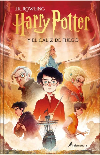 Harry Potter y el cáliz de fuego ed. ilustrada
