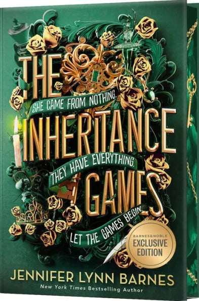 The Inheritance Games by Jennifer Lynn Barnes. Edición coleccionista. PRE VENTA MARZO