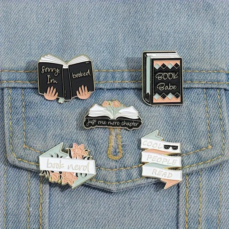 Pin de metal bookish - Librería Vanir