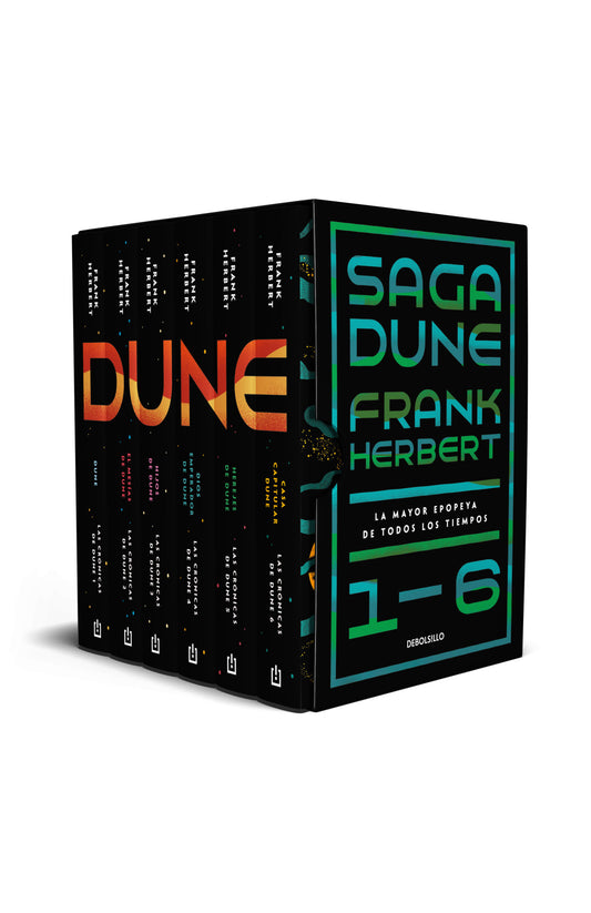Boxset saga Las crónicas de Dune Frank Herbert