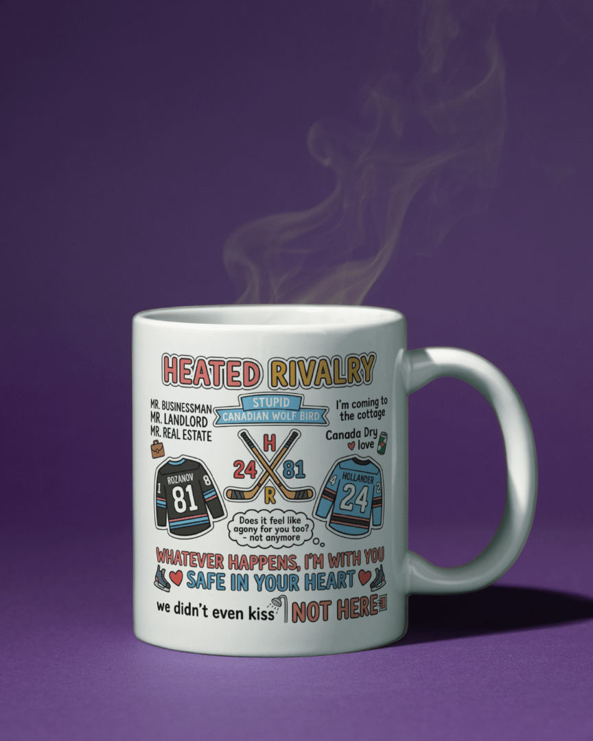 Taza Heated rivalry - Librería Vanir
