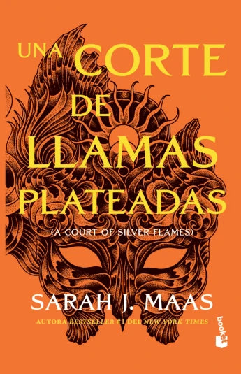 Una corte de llamas plateadas de Sarah J. Maas ed de bolsillo