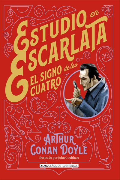 Estudio escarlata : El signo de los cuatro de Arthur Conan Doyle