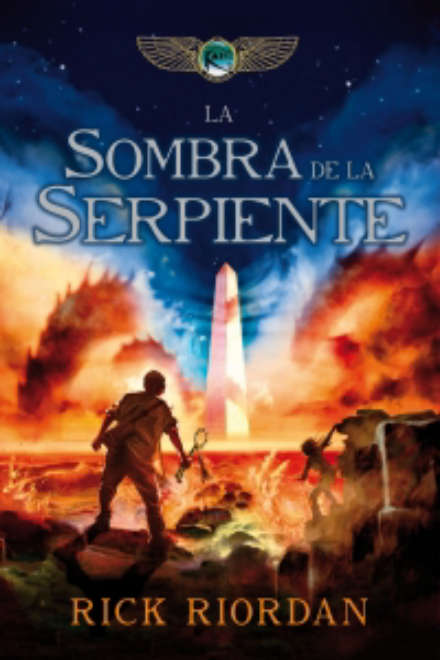 La sombra de la serpiente de Rick Riordan (Tapa blanda)